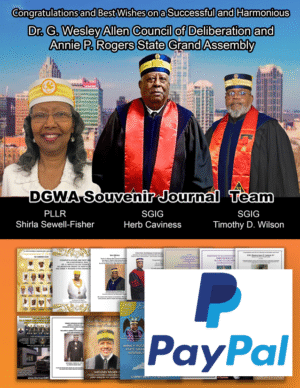 2026 DGWA COD / APR SGA Souvenir Journal Ad Purchase (PayPal)